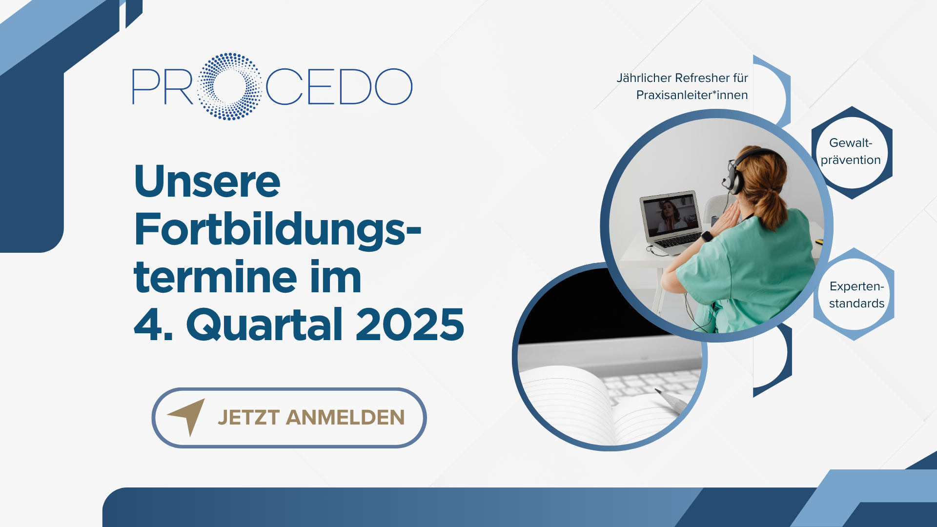 Unsere Fortbildungen im 4. Quartal 2025